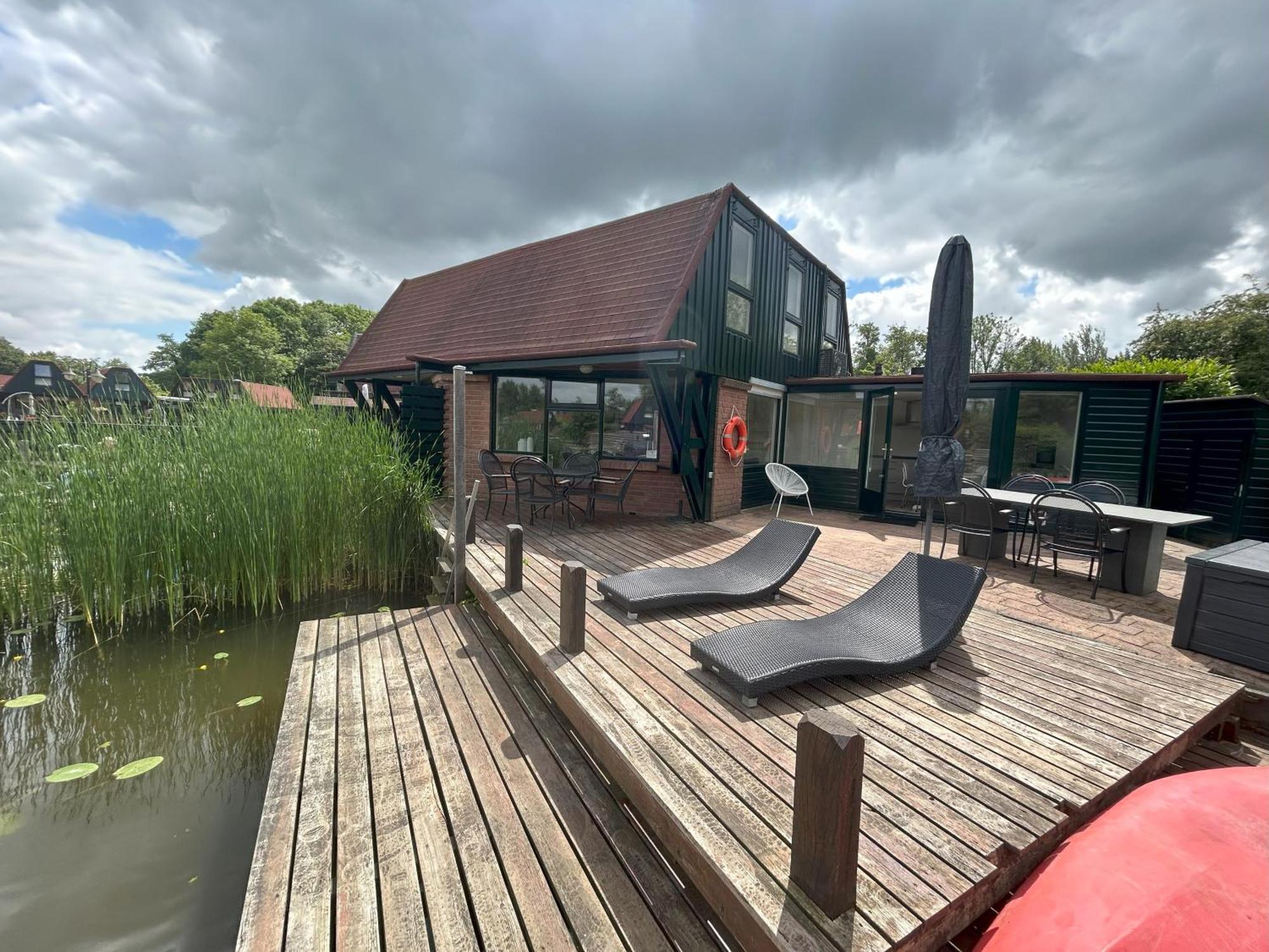 Lakeside Cottage De Rijd Nieuwe-Niedorp Exteriör bild